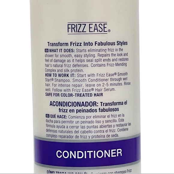 John Frieda Frizz Ease Smooth Start Repairing Conditioner 20 oz Silk Protein HTF - Picture 4 of 5